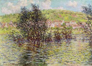 Vetheuil, veduta da Lavacourt, 1879 da Claude Monet
